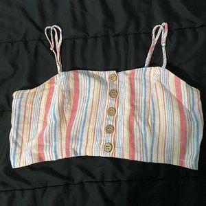 Forever 21 women’s cropped tank top